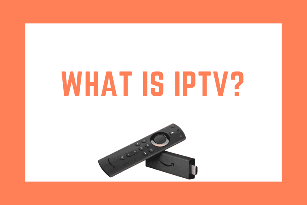 Smart TV displaying IPTV streaming with a clear, simple interface.