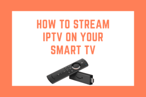 Smart TV displaying IPTV streaming setup, showing live channels and on-demand content for a smooth viewing experience.