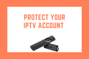 Shield icon representing IPTV account security, highlighting protection against unauthorized access and hacking.